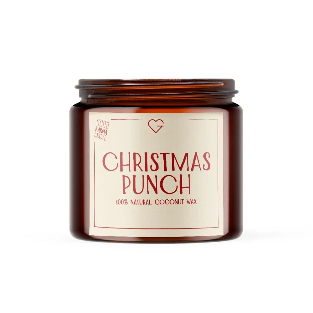 Svíčka s bavlněným knotem - Christmas punch, 80 g
