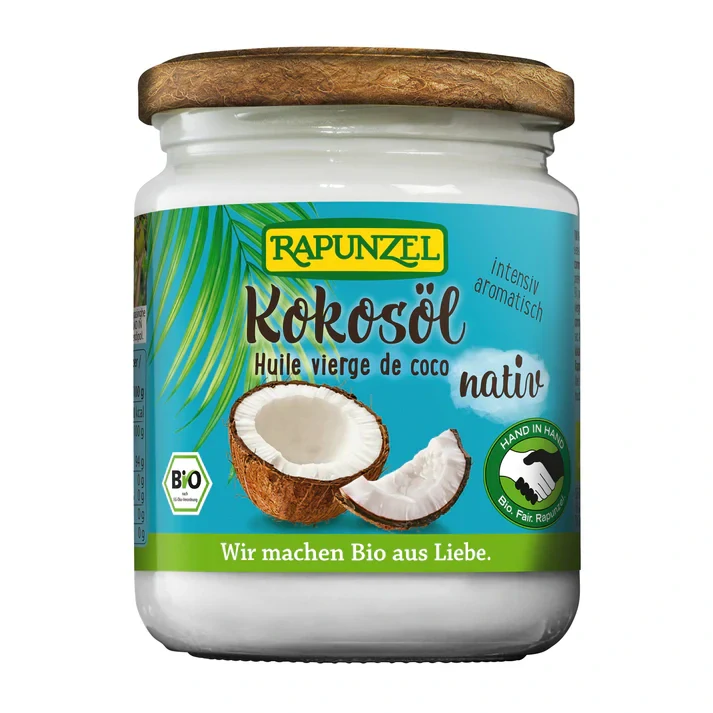 Olej kokosový lisovaný za studena 200 g BIO RAPUNZEL
