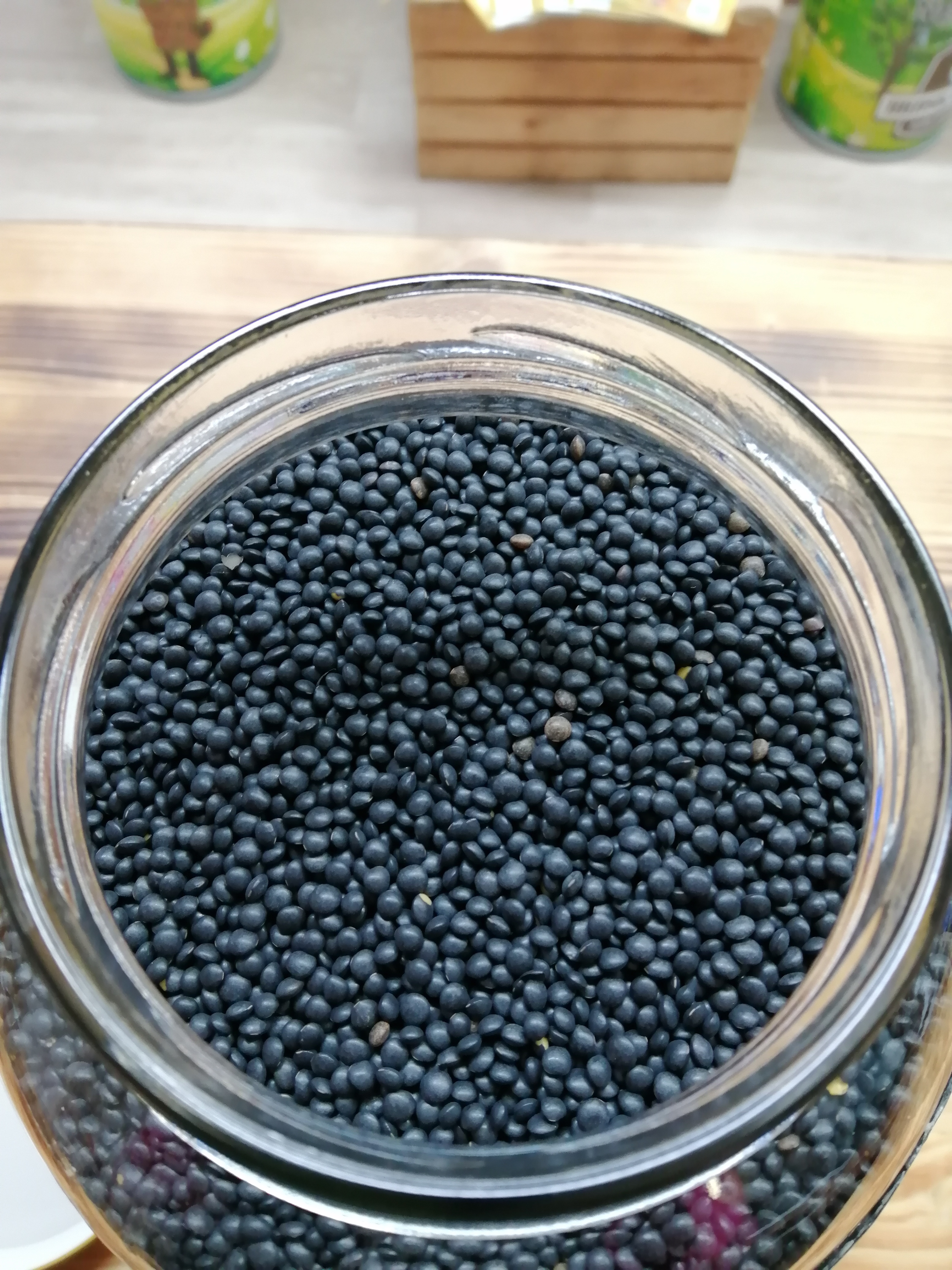 Čočka černá celá (Beluga)