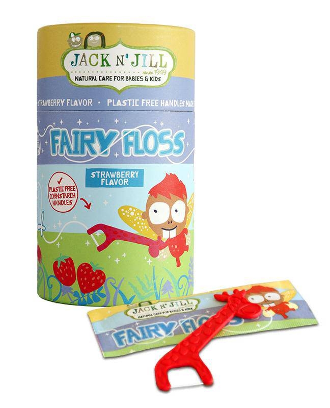 Zubní nit pro děti Fairy Floss bez plastů Jack N’Jill
