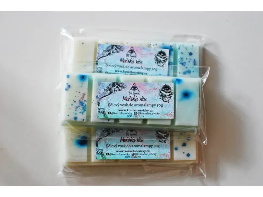 Sójový aroma vosk Mořská víla, 50 g