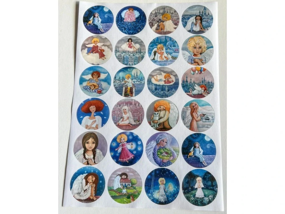 Samolepky, různé druhy Zuzana Honsová