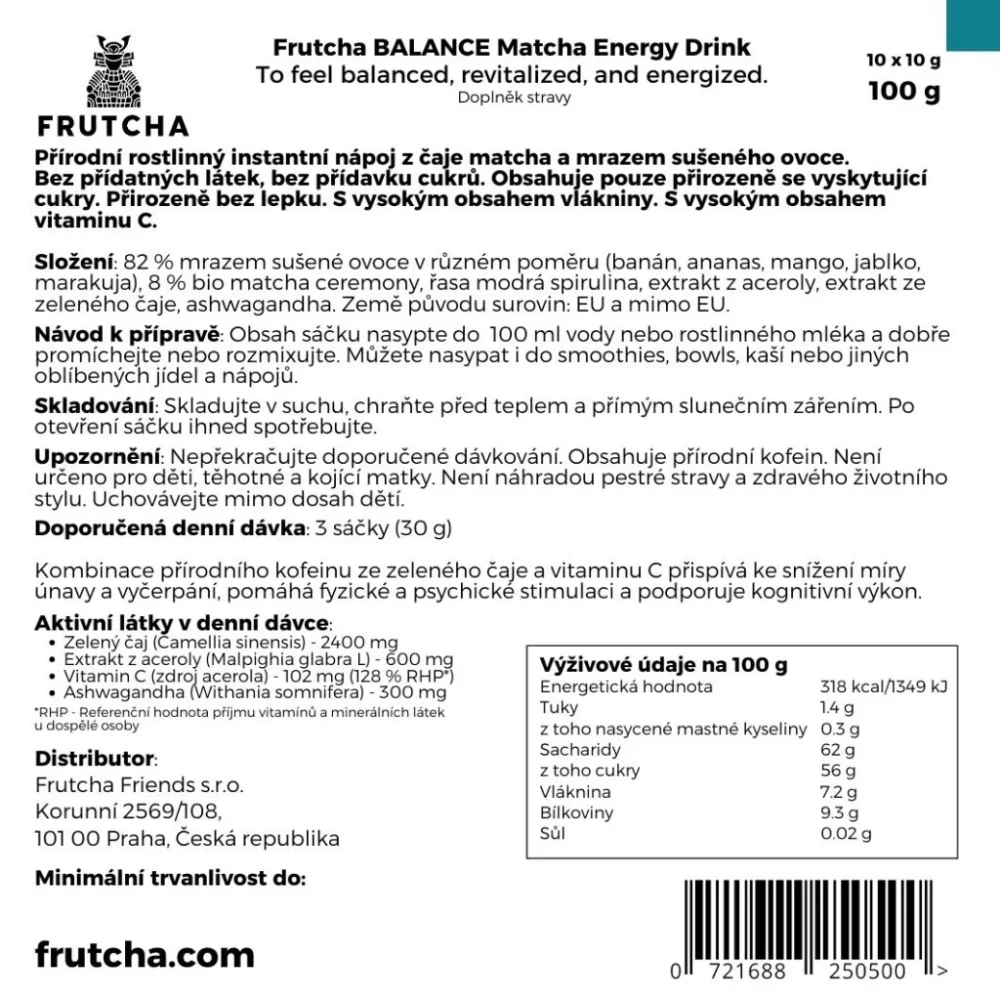 Frutcha Balance, 1 sáček 10 g