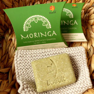 Tuhý sprchový šampon - Moringa