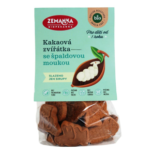 BIO Kakaová zvířátka se špaldovou moukou