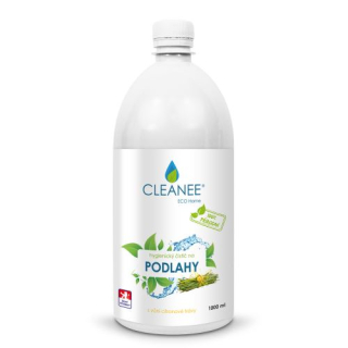 CLEANEE ECO hygienický čistič na PODLAHY S VŮNÍ CITRONOVÉ TRÁVY 1Ll