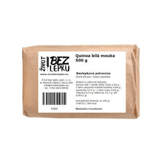 Quinoa bílá mouka 100g 17Kč