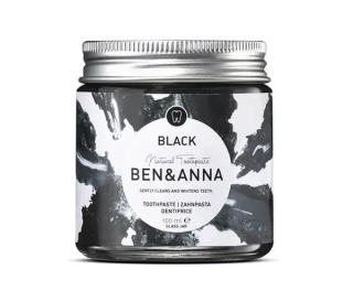 Zubní pasta pro bělení zubů s aktivním uhlím (100 ml) Ben & Anna