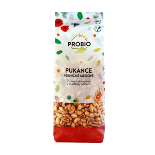 Pšeničné pukance medové BIO