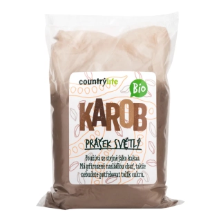 Karobový prášek světlý 500 g BIO COUNTRY LIFE