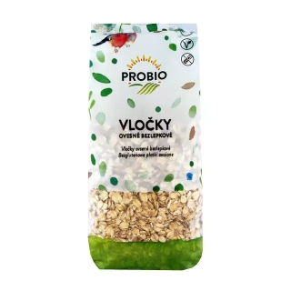 BIO vločky ovesné bezlepkové, 500 g