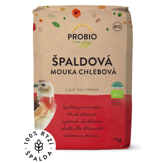 Špaldová chlebová mouka, 1 kg