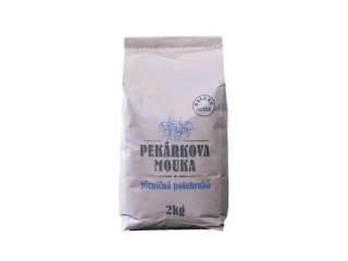 Pekárkova mouka pšeničná polohrubá