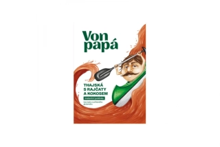 Instantní polévka thajská s rajčaty a kokosem Von Papá - Vegan
