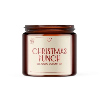 Svíčka s bavlněným knotem - Christmas punch, 80 g