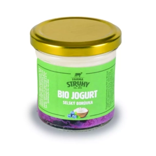 BIO selský jogurt Borůvka Farma Struhy