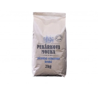 Pekárkova mouka pšeničná celozrnná hrubá