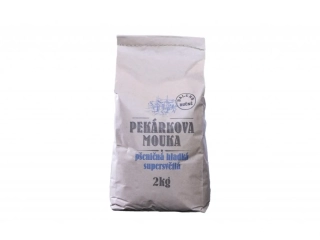 Pekárkova mouka pšeničná hladká supersvětlá 2kg