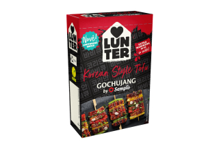 Korean style tofu - příchuť Gochujang LUNTER, 210 g