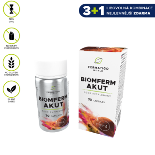 BiomFerm AKUT Fermatigo 30 kapslí