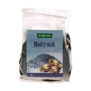 Mák modrý český 200 g BIO NEBIO